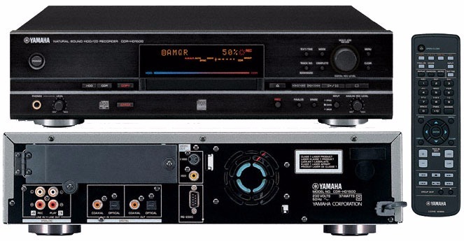 YAMAHA CDR-HD1500 200 GIG CD PLAYER RECORDER | in Rochdale, Manchester