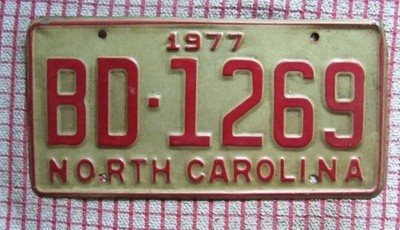 Various AMERICAN LICENSE PLATE South Dakota California New York  Arizona Box#891