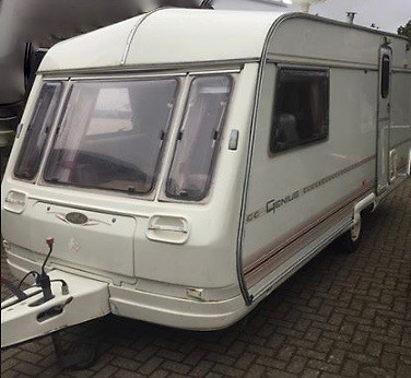 berth genius coachman ish caravan 1995