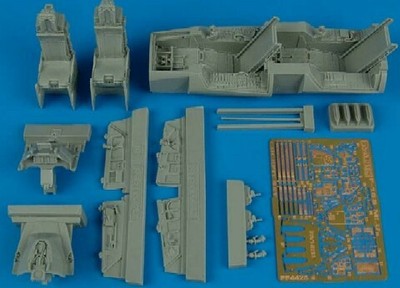 Aires Hobby 4428 1:48 F16B MLU Cockpit Set For HSG