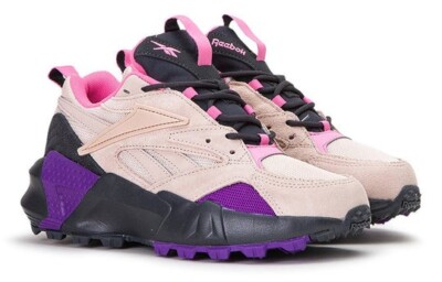 Reebok Women's Classic Blue Purple Aztrek Double Mix Trail Shoes EG8807