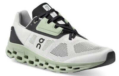 On Cloudstratus 39.99212 Sneakers Men's White Black Green Outdoor Running Shoes