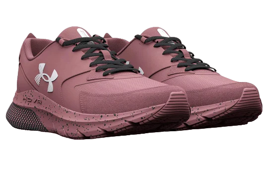 UNDER ARMOUR WOMENS TENNIS SHOE PINK UA W HOVR TURBULENCE
