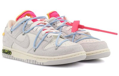 DJ0950-113 OFF-WHITE NIKE DUNK LOW 1 OF 50 38 (Men's)