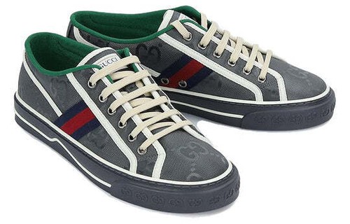 Pre-owned Gucci Tennis 1977 Off The Grid Low 'grey' Men's 628709 H9h70 1161 In Gray