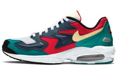 Nike Air Max2 Light SP Habanero Red Armory Navy Shoes BV1359-600 Men s Size 5.5