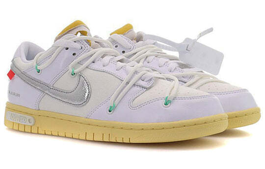 DM1602-127 OFF-WHITE NIKE DUNK LOW 1 OF 50 WHITE 1 (Men's