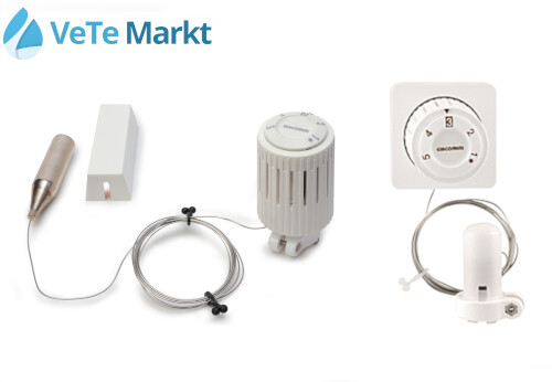 Giacomini Thermostatkopf Fernregler FernfÃ¼Hler Fernversteller, 2m 5m, R462 R463