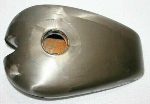 ARIEL WNG 350cc BRITISH WWII WAR MILITARY MODEL PETROL FUEL TANK BARE METAL  