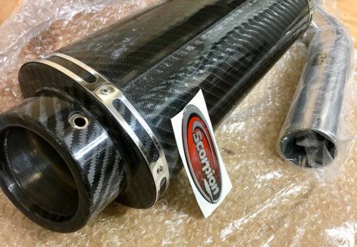 Scorpion Serket Taper SlipOn Exhaust Kawasaki Ninja ZX10R ZX10RR