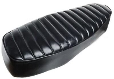Yamaha 1978-1981 SR500 Seat Cover; Ribbed; Black C-17