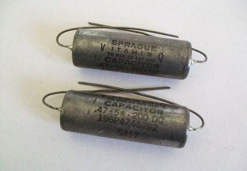 コーネルダブラー　タイガーグレー　0.05 600V NOS Vintage Cornell-Dubilier Grey Tiger Wax Capacitor .001