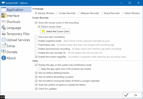 ScreenToGif Screen Recording and Capture Software for Windows