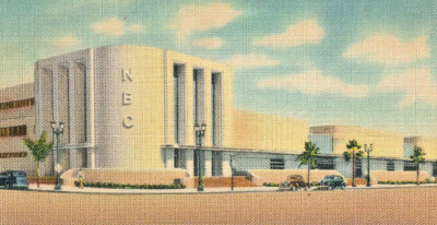 The National Broadcasting Station Radio City Hollywood, California Postcard 