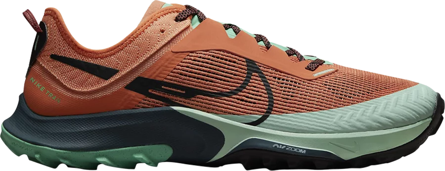 

Мужские кроссовки Nike Air Zoom Terra Kiger 8 Orange Mint Foam Green Black DH0649-801 10,5, Оранжевый, Nike Terra Kiger