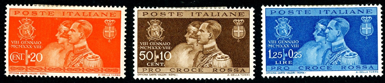 ITALY 1929-1930 SCOTT #232-234, 236-237, 239-241, 242-245 POSTAGE STAMPS