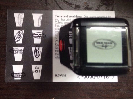 Wild bean coffee stamp | in Southend-on-Sea, Essex | Gumtree