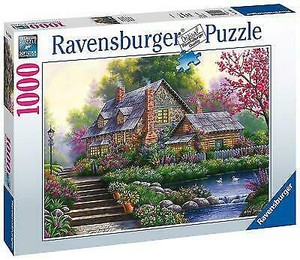 Ravensburger Romantic Cottage 1000pc Jigsaw Puzzle 15184 for sale ...