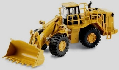 NORSCOT CAT 1:64 DIE CAST CAT 998H PELLE CAOUTCHOUTÉ ROUE CHARGEUR 55222