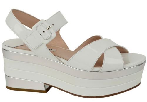 MIU MIU Women's Wedge Sandals and Flip Flops