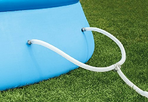 Inflatable Pool Backyard DIY 8ft X 30in with Filter Pump Large Swimming 639 Gal