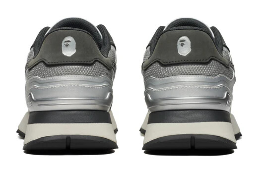 A BATHING APE A BATHING APE CROSS STA ( GRAY ) 1K80-191-318 CASUAL SEP 2024 MODEL JAPAN