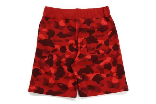 Pre-owned A Bathing Ape Men's -online Exclusive- Color Camo Sweat Shorts 1h75153002 Z In Navy