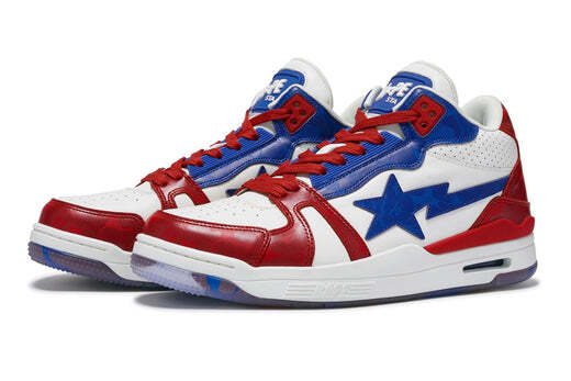 Pre-owned A Bathing Ape Bape Russel Cluch Sta Multi 1j73-191-922 Men's Size In Red