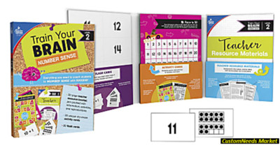 Carson-Dellosa Train Your Brain Number Sense - Level 2 (50% Shipping Cost)