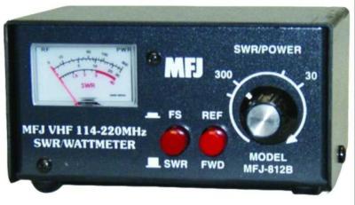 MFJ-812B VHF (144-220MHz) SWR/Wattmeter, Selectable for 30 or 300W. Buy it now for 49.75