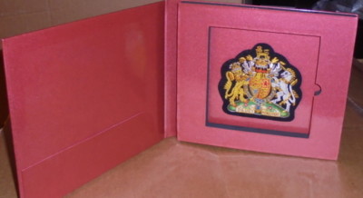 UK Great Britain England Royal Queen King Patch Badge Kingdom Arms Crest Empire