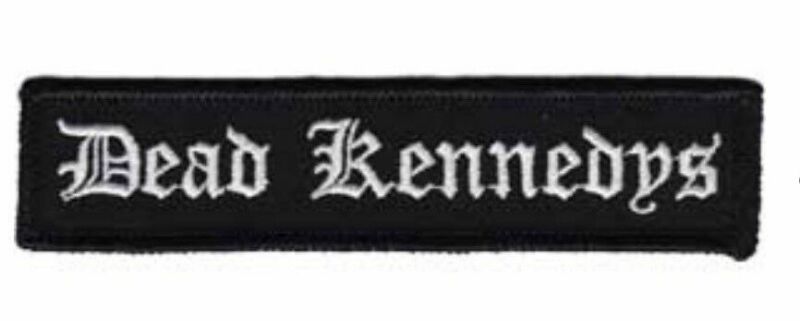 Dead Kennedys Logo Embroidered Patch D016P
