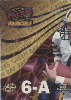 1997 Pacific Invincible Brett Favre #6-A