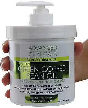 Advanced Clinicals Green Coffee Bean Oil Thermo-firming Body