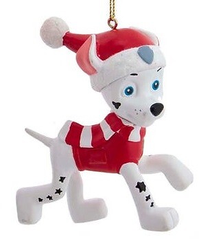Kurt Adler Paw Patrol Marshall Ornament