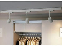 Ikea Skeninge Track Lighting system - 2x 100cm track lengths