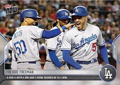 2022 Topps Now - Freddie Freeman #242