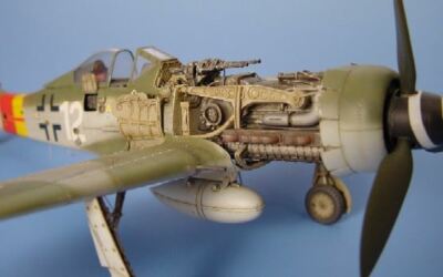 AIRES HOBBY 1/48 FW190D9 DETAIL SET FOR TAM D 4019