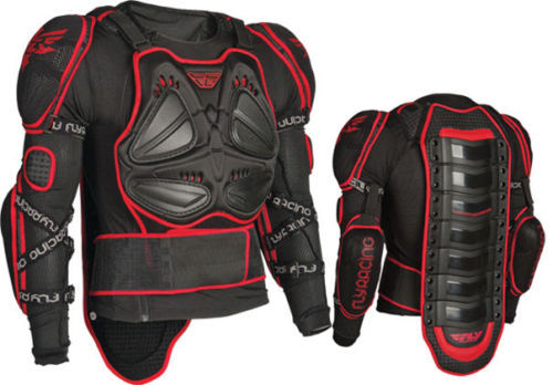 Fly Racing Talla XL Motocicleta y protectores de pecho Powersports