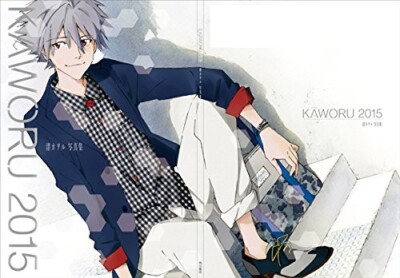 Evangelion Kaworu Nagisa Photo Book ''Kaworu 2015'' Illustration Book JAPAN NEW