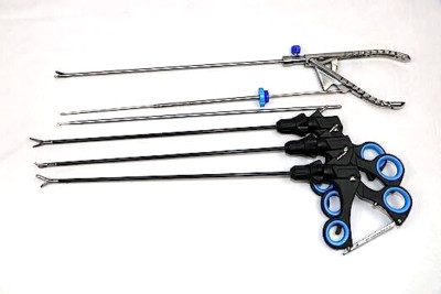 ADDLER LAPAROSCOPIC BASIC TRAINING ENDOTRAINER SET INSTRUMENT SET6 PCS