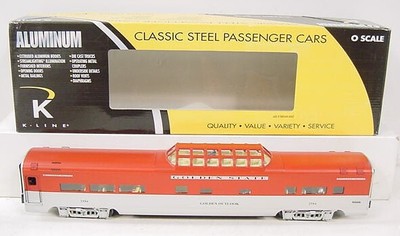 K-Line K4632-2984IC O Golden State Golden Outlook Aluminum Vista Dome Car #2984