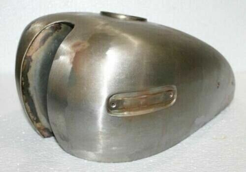 ARIEL WNG 350cc BRITISH WWII WAR MILITARY MODEL PETROL FUEL TANK BARE METAL  