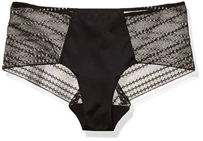 

Wacoal Womens Respect Boyshort Panty, Черный/Шампанское, S, Black/champagne, WE143006-BCE-S