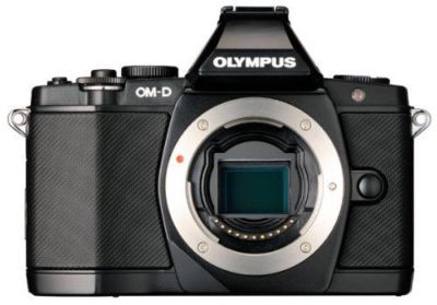Olympus OM-D E-M5 16MP Mirrorless Digital Camera [Body Only] (Black) NEW