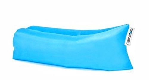 New Pouch Couch Jr Inflatable Lounger Chair Blue Kids Mattress Bed Air Christmas