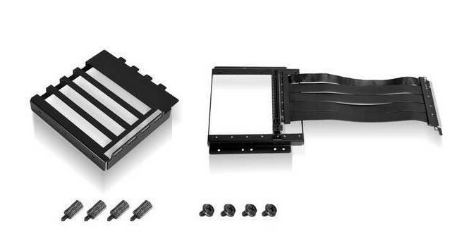 Lian Li 011-1X 専用　PCI-e express 16x LIAN LI O11D-1X Premium PCI-E x16 3.0 Black Extender Riser
