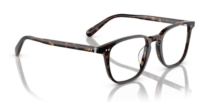 Pre-owned Oliver Peoples 0ov5532u 1009 362 Havana Soft Square 48mm Men's Eyeglasses In Clear