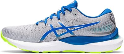 Мужские беговые кроссовки ASICS Gel-Cumulus 24, Sheet Rock/Lake, 11,5 D Medium US