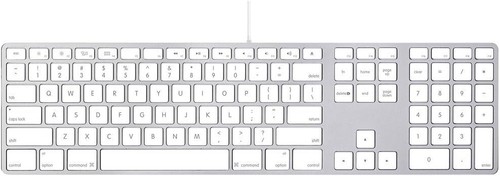 Geniue Apple Wired USB Keyboard with Numeric Keypad MB110LL/B MB110LL/A, A1243